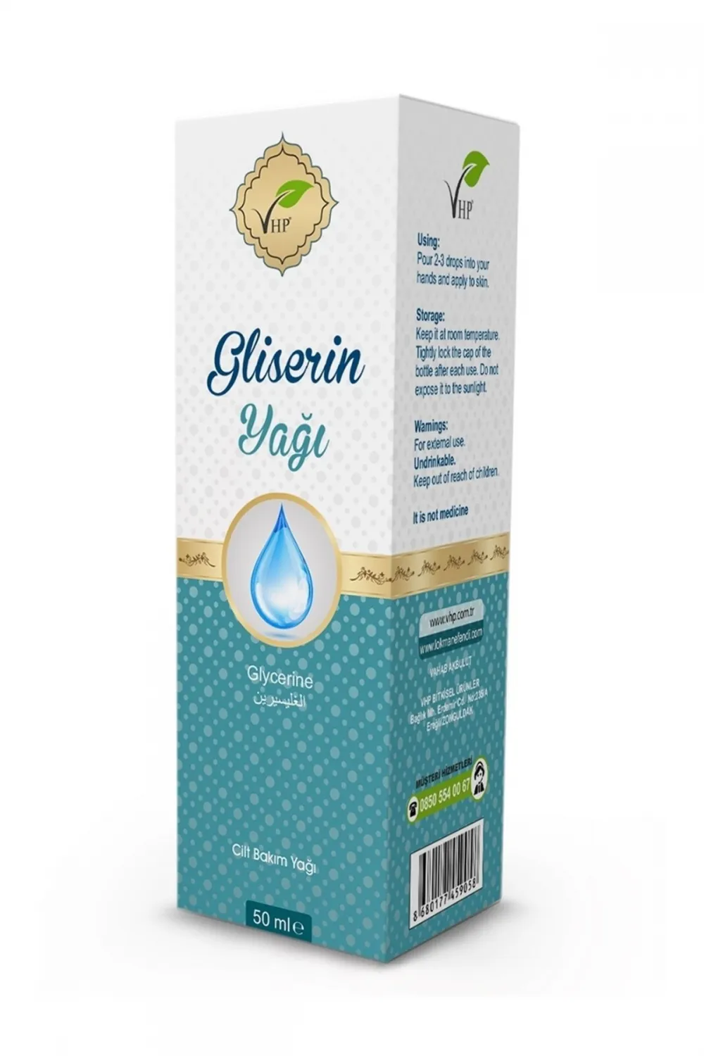 Vhp Gliserin Yağı 50 Ml 50 ML