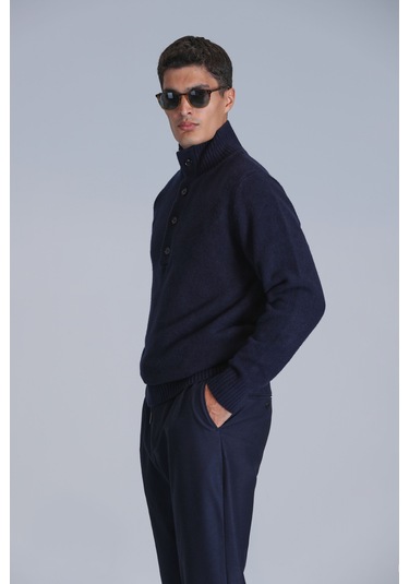 Lufian Bert Erkek Kazak Lacivert Lacivert 112090147100200 Lacivert