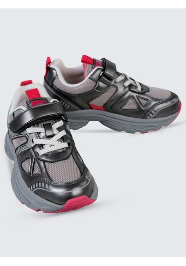 Civil Sport Kız Çocuk Spor Ayakkabı 31-35 Numara Füme-fuşya Füme-fuşya Çok Renkli