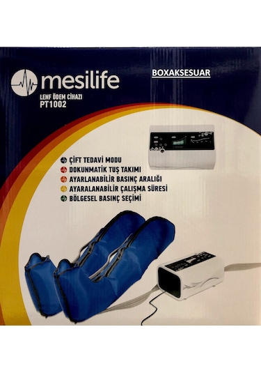 Mesilife L Beden Bacak Uyumlu Lenf Ödem Cihazı 110 x 40 CM