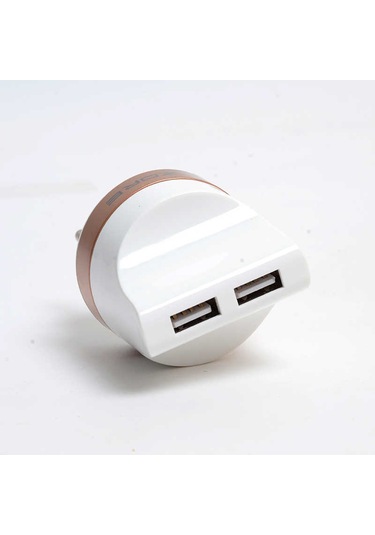 Biriva Home Tiger 2000 Mah 2 İn 1 Micro Ev Şarj Seti - Beyaz Beyaz