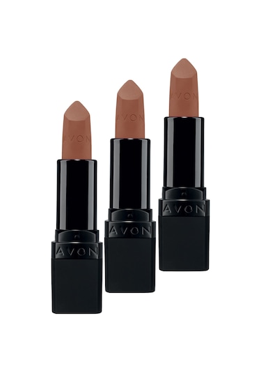 Avon Ultra Mat Ruj Marvellous Mocha 3'lü