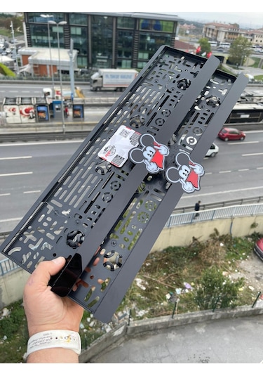 Mickey Mouse Özel Tasarımlı Pleksi Plakalık