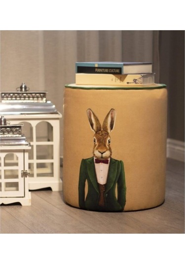 Mr. Rabbıt Puf Kumaşı Süettir. Uluslararası Solmama Sertifikasına Sahiptir. Çok Renkli