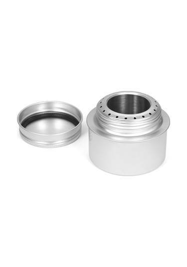 Yaozixa Alüminyum Allyuminyum Ultra Hafif Alkollü Çadır Ocağı - Taşra, Kamp, Bisiklet Turu İçin Dayanıklı Ve Konforlu - Gümüş Renk Hwl-34a Gümüş