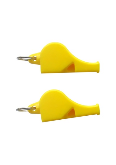 Dolıty Acil Durumda Hayatta Kalma Plastik Düdük Deniz Sarı