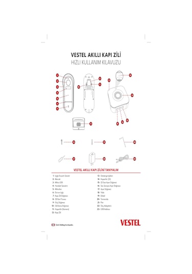 Vestel Akıllı Kapı Zili