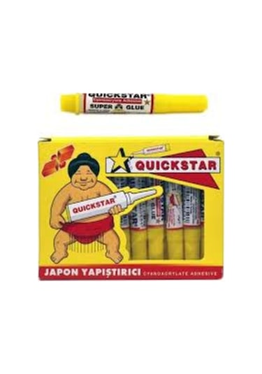 Quickstar Japon Yapıştırıcı 1.5 Gr 50 Adet