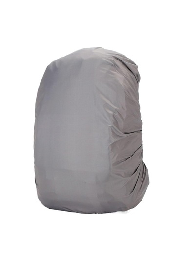 Sırt Çantası Yağmur Kapağı 2 Pcs Yürüyüş, Kamp Gray, 1525l İçin Ayarlanabilir Açık Hava Aksesuarları Antrasit - Gri