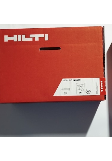 Hılti 14 Mx Çivi 1200 Adet + Gaz Tüpü Gc 42