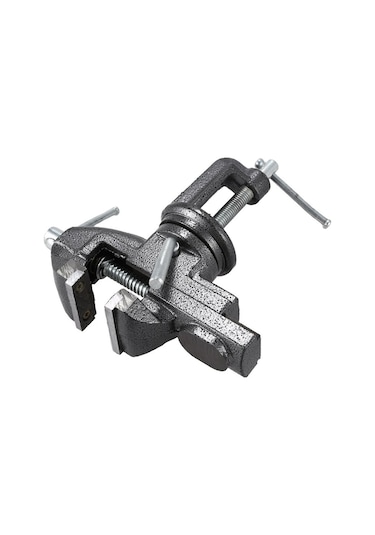 Steiner 60 Mm Dönerli Örslü Mini Masa Ve Tezgah Mengenesi Siyah