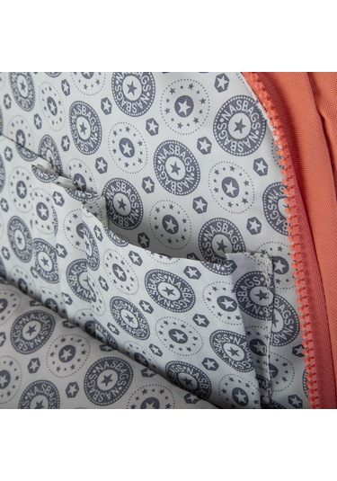 Nas Bag Unisex Zararlı Kimyasal İçermeyen Waterproof Sırt Çantası Somon Somon