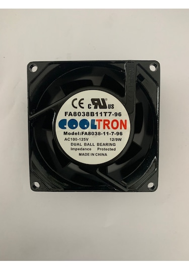 Cooltron Fa8038b11t7-96 115v, 80x80x38mm Ac Cooling Fan
