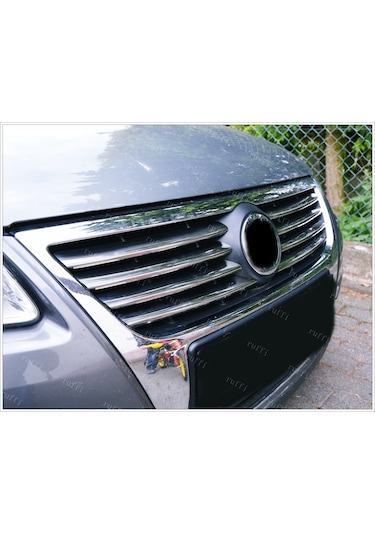 Vw Passat B6 Krom Ön Panjur 8 Prç. 2005-2011 Arası P.Çelik