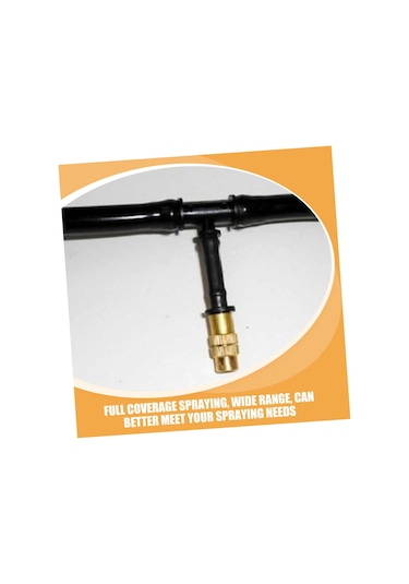 Bahçe Sulama Nozulu Seti 16 Adet Bakır Düşük Basınçlı Sisleme Standart