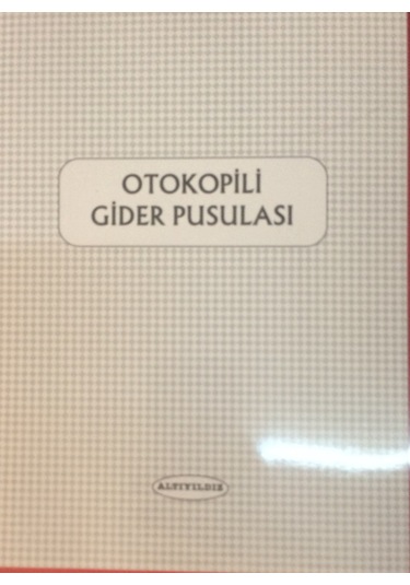 Otokopili Gider Pusulası Makbuzu Altınyıldız