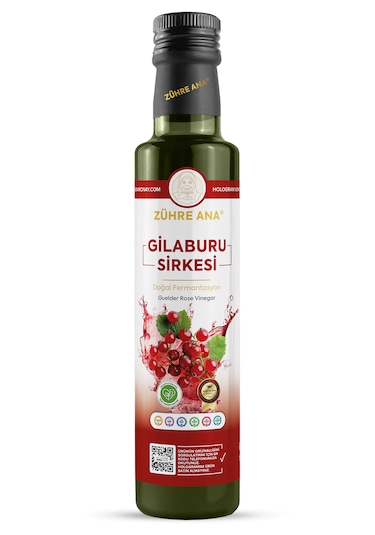 Gilaburu Sirkesi Doğal Fermantasyon Guelder Rose Vinegar 500 Ml