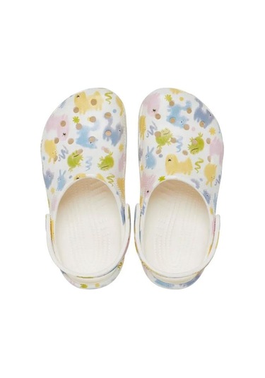 Crocs Classic Pastel Pets Clog K Çocuk Sandalet 210995-0wv Bej