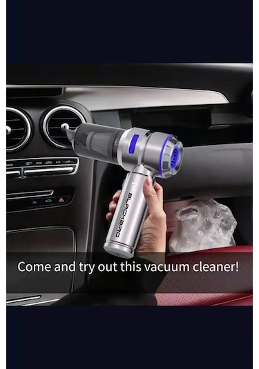 Blackbird Mk-5803 16000pa Kablosuz Araç Süpürgesi 3 Kademeli Güç Şarjlı El Süpürgesi