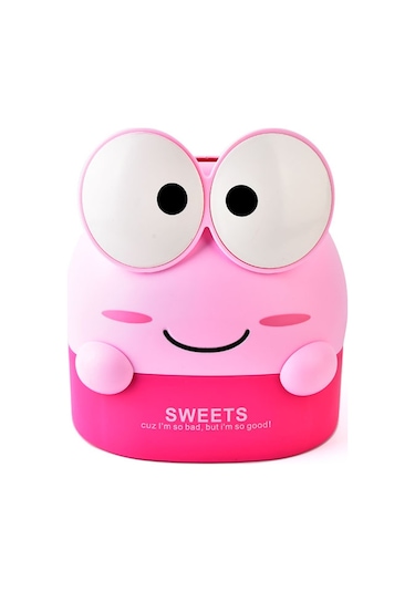 Yaratıcı Karikatür Kurbağa Mendil Kutusu Sevimli Ev Diğer