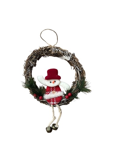 Yılbaşı Kapı Süsü 18 Cm 62880903