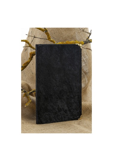 25 Adet - İsme Özel Kadife Kaplı Yasin Kitabı - Mevlüt Hediyesi - Çanta Boy - 128 Sayfa - Siyah Siyah