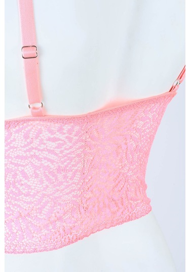 Loya Kadın Pembe Karinos Bralet Pembe
