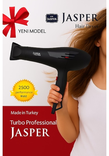 Jasper Tr-701 Turbo 2500 W Profesyonel Saç Kurutma Makinası