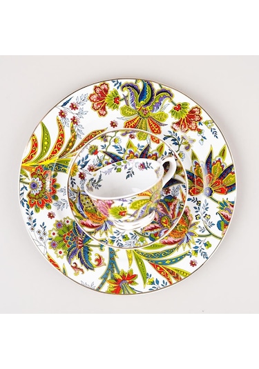 Lucky Art Yvette 6 Lı Kahve Fincanı Çok Renkli