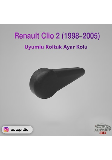Renault Clıo 2 1998 2005 Uyumlu Koltuk Ayar Kolu