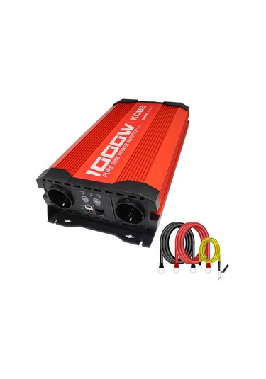 Kobb Kbn1000 12v/220v 1000watt Tam Sinüs Dönüştürücü İnvertör Fr Kbn1000