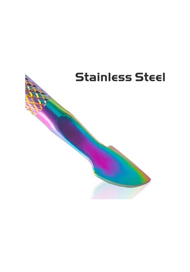 Reedark Gt-02 Çelik Tırnak Seti, İki Yönlü Kullanım, Ölümcül Cilt Itici, Boya Ve Tırnak Kaldırıcı