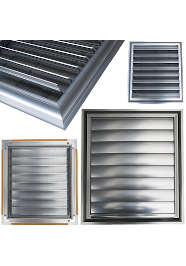 Alüminyum Menfez Parlak Yüzeysel Yapıştırma Kolsuz Hareket (33604704)