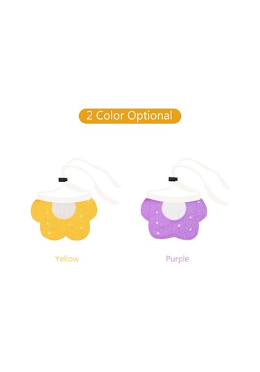 Lemestar Köpek Ve Kedi Tükenmez Kumaş Mendili Mor-m - 15 Kg'a Kadar Uygun - 15x10 Cm