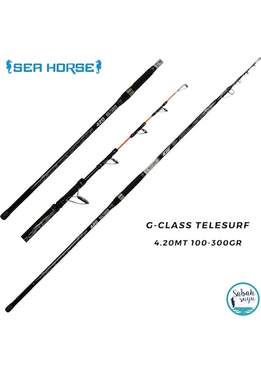 Sea Horse G-class 4.20mt 100-300gr Teleskopik Surf Kamış Standart