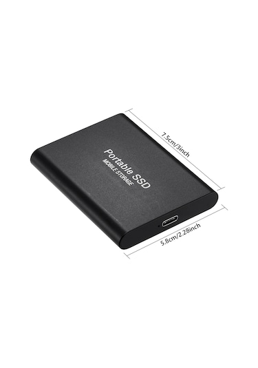 Tenfowee Yüksek Hızlı 16tb Taşınabilir Ssd Disk - Usb 3.0, Dayanıklı Ve Kompakt