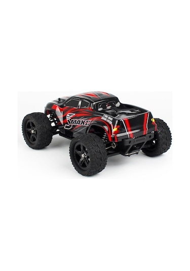 Remo 1635 1/16 Ölçek, 4wd Off Road Monster Truck Smax Kırmızı Kaportalı, Fırçasız Motorlu, 7.4v 1500mah Li-po Pilli, Rc Model