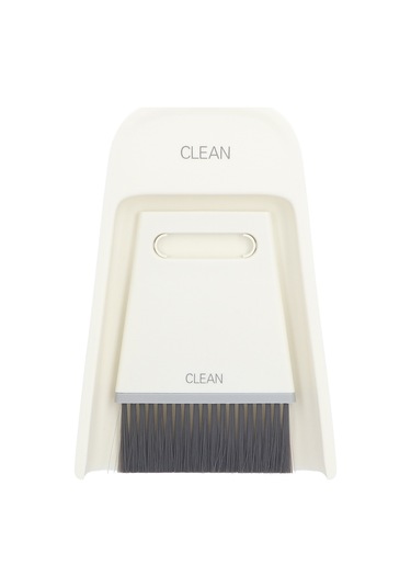 Hangfox Mini Abs+pet+eva El Fırça Ve Çöp Kovalı Seti - Masası, Klavye, Araba Temizliği İçin Esnek, Dayanıklı Ev Temizlik Aleti Beyaz Diğer