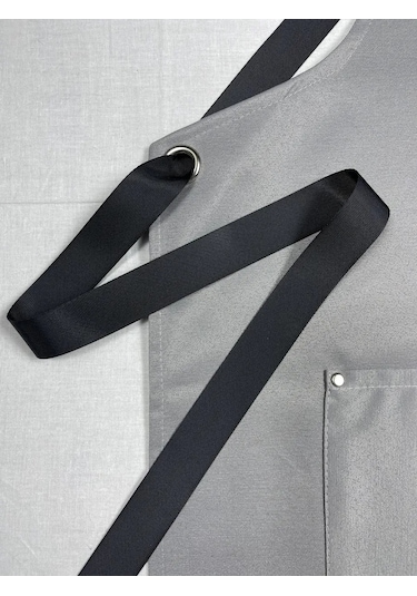 Levına Gri Mutfak Önlüğü Tımar İçin 325928585 Gri