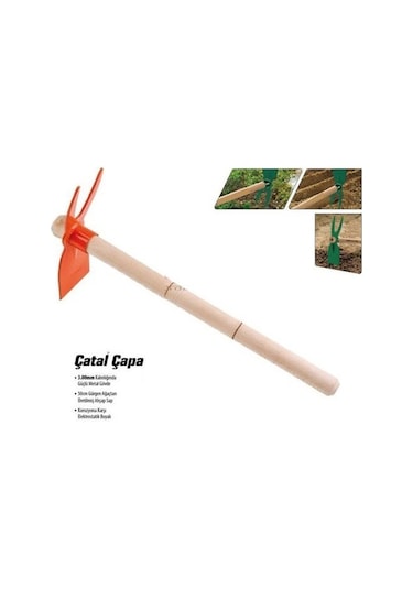 Bağ Bahçe Ağaç Dalı Çalı Budama Kesme Makası Saplı Çatal Çapa Laz