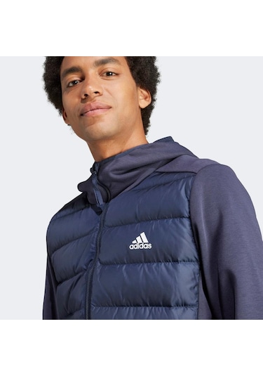 Adidas Essentials Hybrid Erkek Ceket Ik3224 Lacivert