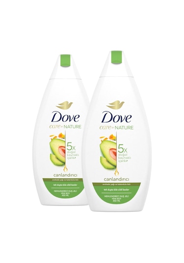 Dove Avakado Yağı Ve Kalendula Özü Nemlendirici Duş Jeli 2 x 450 ML