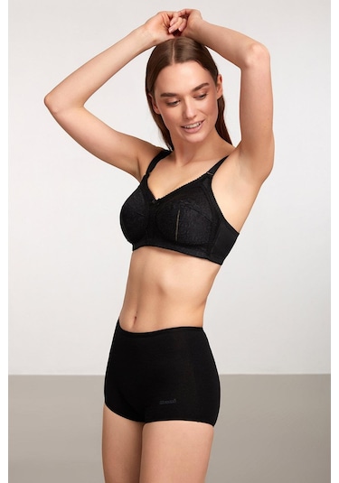 Kom Basic Kadın Şort Külot Beyaz