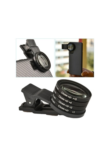 Suntek 37mm Yakın Çekim Filtre Kiti Lens Filtre Aksesuar Kiti