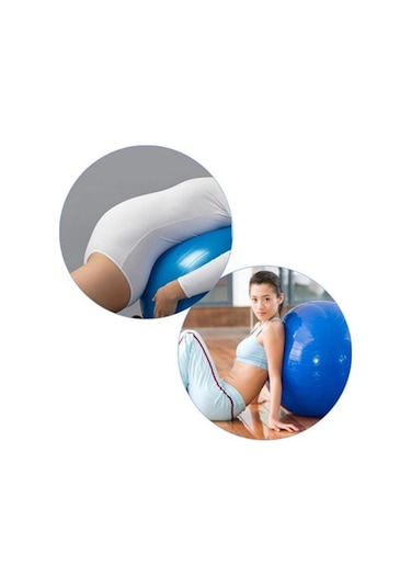 Pilates Topu - Pompa 65  Cm