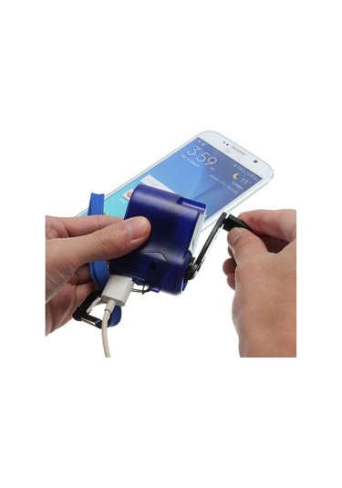 Taşınabilir Usb El Krank Güç Jeneratörü Açık Acil Dijital Ekran Manuel Sarsıntı Enerji Şarj Cihazı Sga998