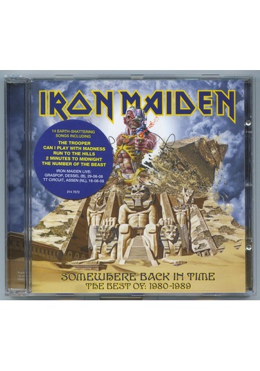 Iron Maiden – Somewhere Back In Time (The Best Of: 1980-1989)  (C