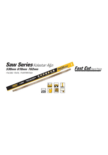 Sgs Saw Series Kolastar Ağzı 610 Mm ( Düz Diş ) -