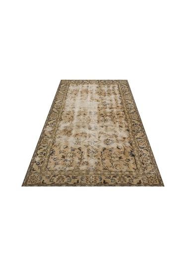 Vintage Eskitme El Dokuma Halı 135 X 226 Cm 9281