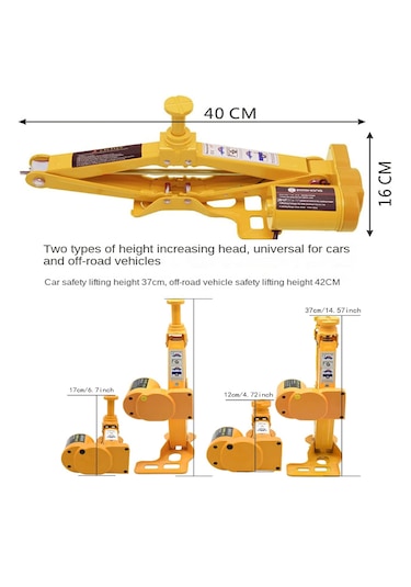 2 Ton Elektrikli Oto Araç Kaldırma Krikosu Kriko 12v Rico